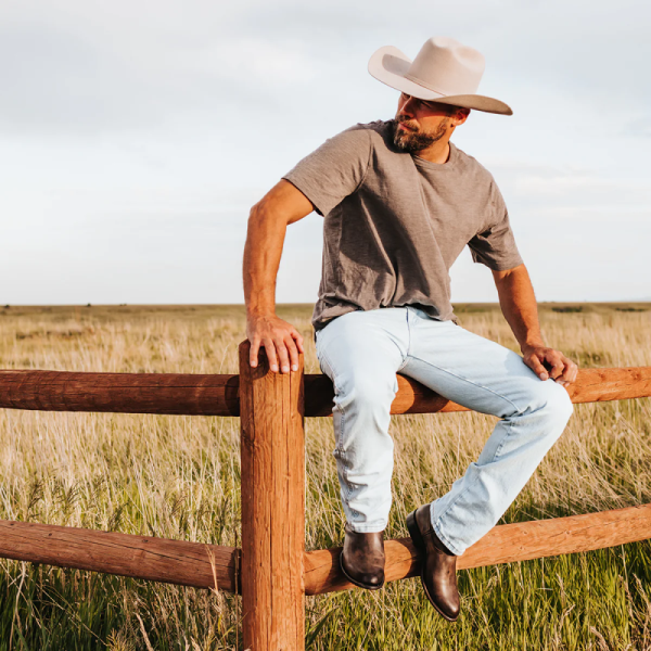 FREEBIRD | MEN'S OUTLAW-BROWN DISTRESSED