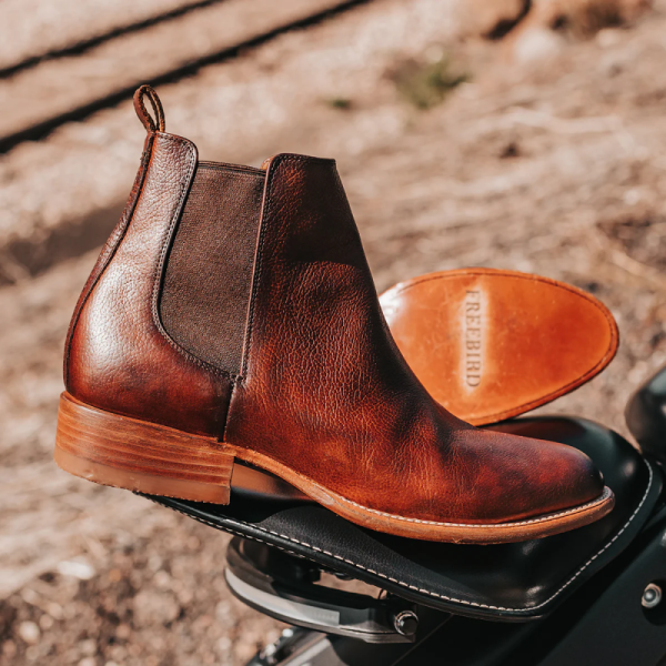 FREEBIRD | MEN'S PALMER-BROWN LEATHER