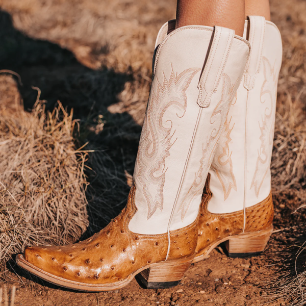 FREEBIRD | WOMEN'S WOODLAND-WHEAT OSTRICH